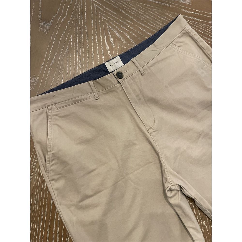 Jachs New‎ York 38" Flat Front Classic Mens Short ~ TAN ~ EXCELLENT & Fast Ship